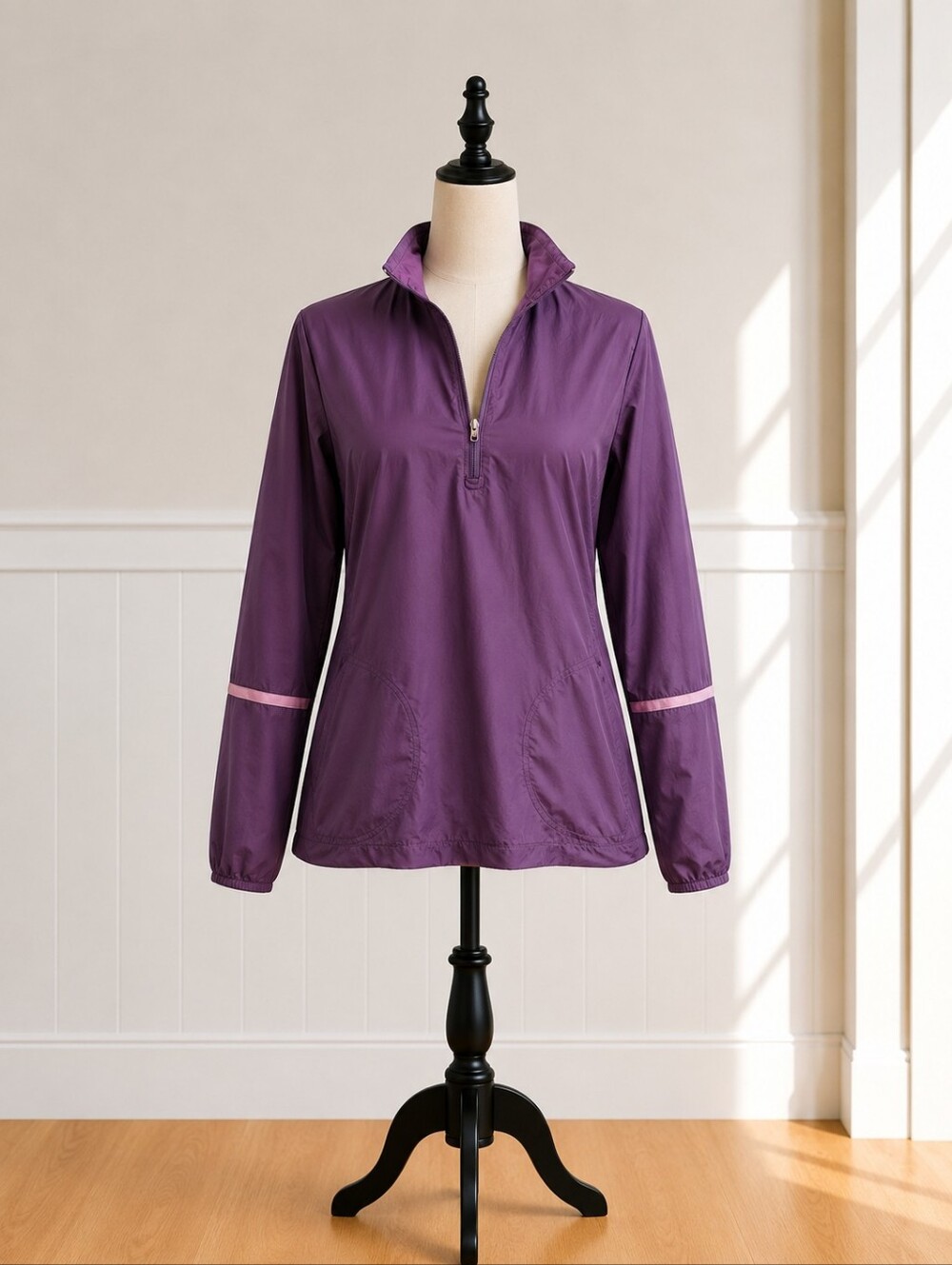 Nike Purple Quarter-Zip Pullover